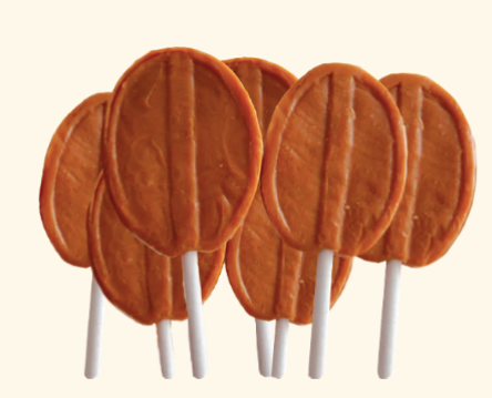 Tira de paletas de vainilla / cajeta, Real del Potosí, presentación de 10 unidades